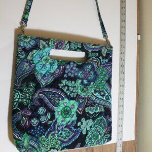 Vera Bradley Quilted Crossbody Clutch in Midnight Blues – Convertible Bag